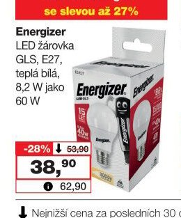 Energizer LED žárovka