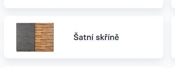 Šatní skříně