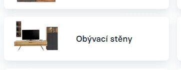 Obývací stěny