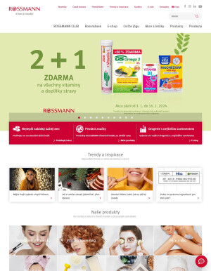 aktuální leták ROSSMANN drogerie 10.1.2024-16.1.2024