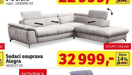 Sedací souprava Alegra