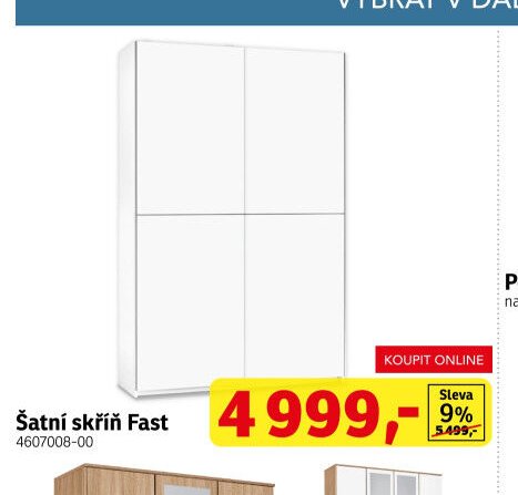 Šatní skříň Fast