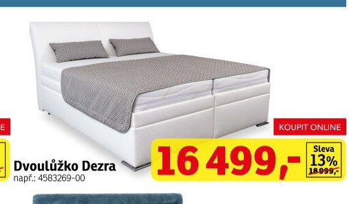 Dvoulůžko Dezra
