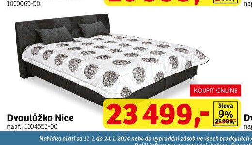 Dvoulůžko Nice