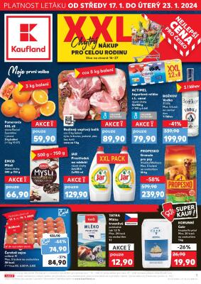 aktuální leták Kaufland 17.1.2024-23.1.2024