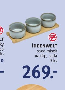 IDEENWELT sada misek na dip