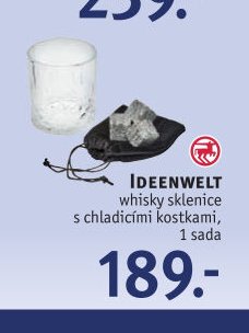 IDEENWELT whisky sklenice s chladicími kostkami