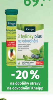 Kneipp doplňky stravy na odvodnění
