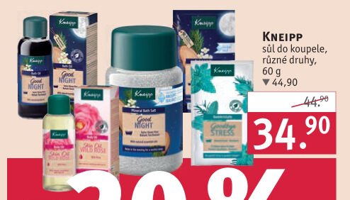 Kneipp sůl do koupele