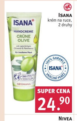 Isana krém na ruce