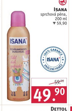 Isana sprchová pěna
