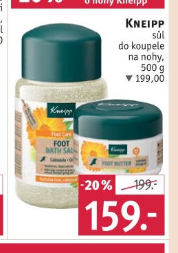 Kneipp sůl do koupele na nohy