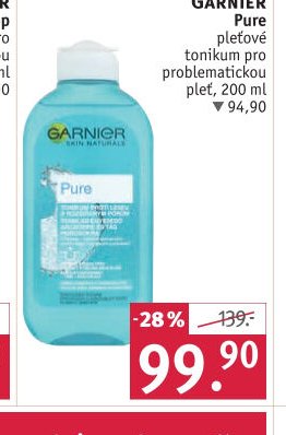 GARNIER Pure pleťové tonikum