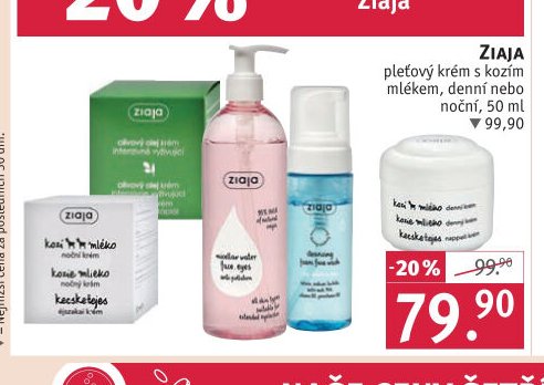 ZIAJA pleťový krém s kozím mlékem