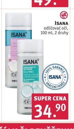 ISANA odličovač očí