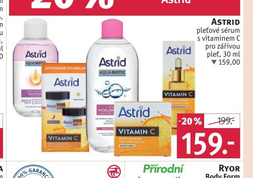 ASTRID pleťová kosmetika