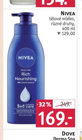 NIVEA tělové mléko