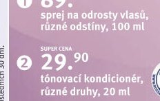 Isana Professional tónovací kondicionér, různé druhy, 20 ml