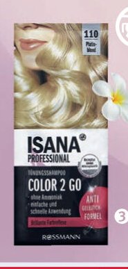 Isana Professional Color 2 Go tónovací šampon