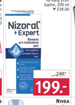 NIZORAL šampon na vlasy proti lupům