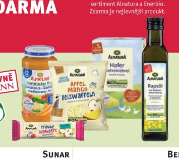 Alnatura dětská výživa