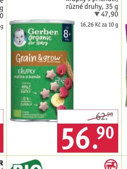Gerber Organic for baby, 35 g