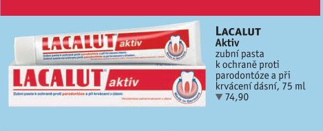 Lacalut Aktiv zubní pasta