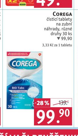 Corega čisticí tablety