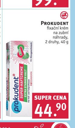 Prokudent fixační krém