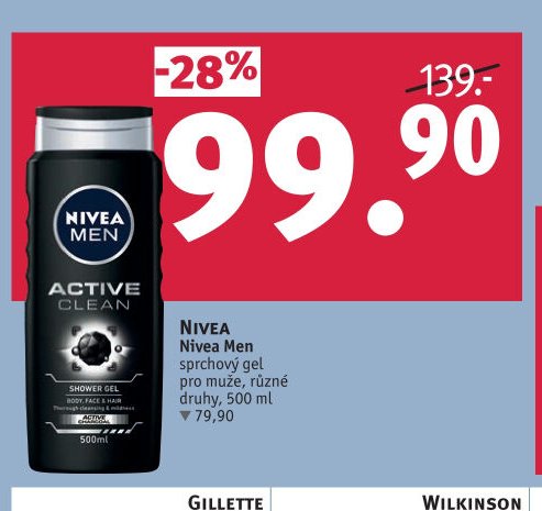 NIVEA Men sprchový gel