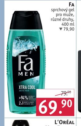 FA sprchový gel pro muže