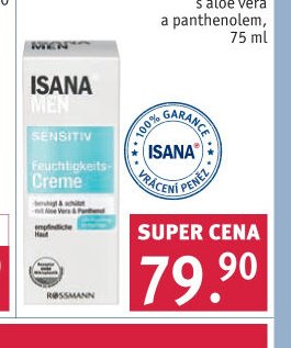ISANA MEN krém na pleť Sensitive