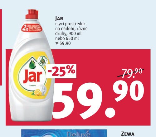 JAR mycí prostředek na nádobí