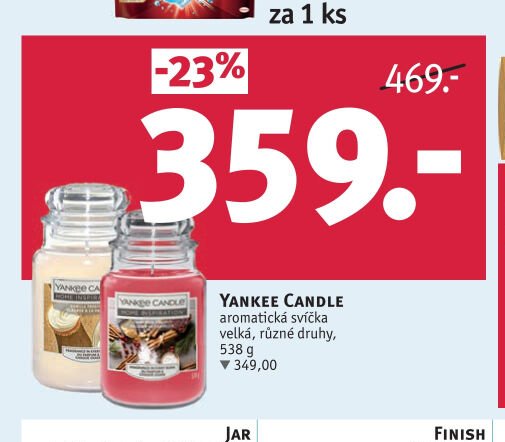 YANKEE CANDLE aromatická svíčka