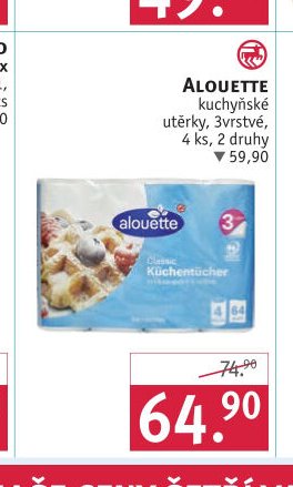 ALOUETTE kuchyňské utěrky