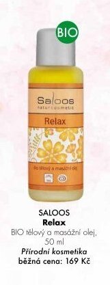 SALOOS Relax BIO tělový a masážní olej
