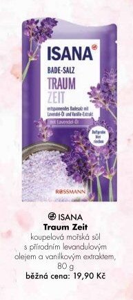 ISANA Traum Zeit koupelová mořská sůl