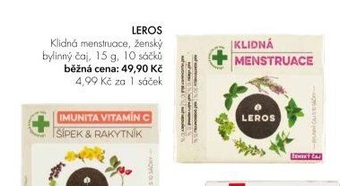 LEROS Klidná menstruace, ženský bylinný čaj