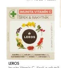 LEROS Imunita Vitamín C, šípek a rakytník