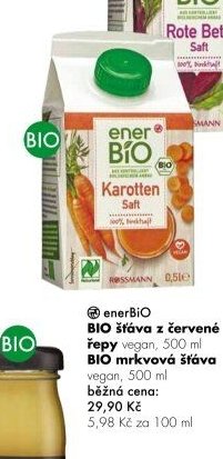 enerBIO BIO Karotten Saft