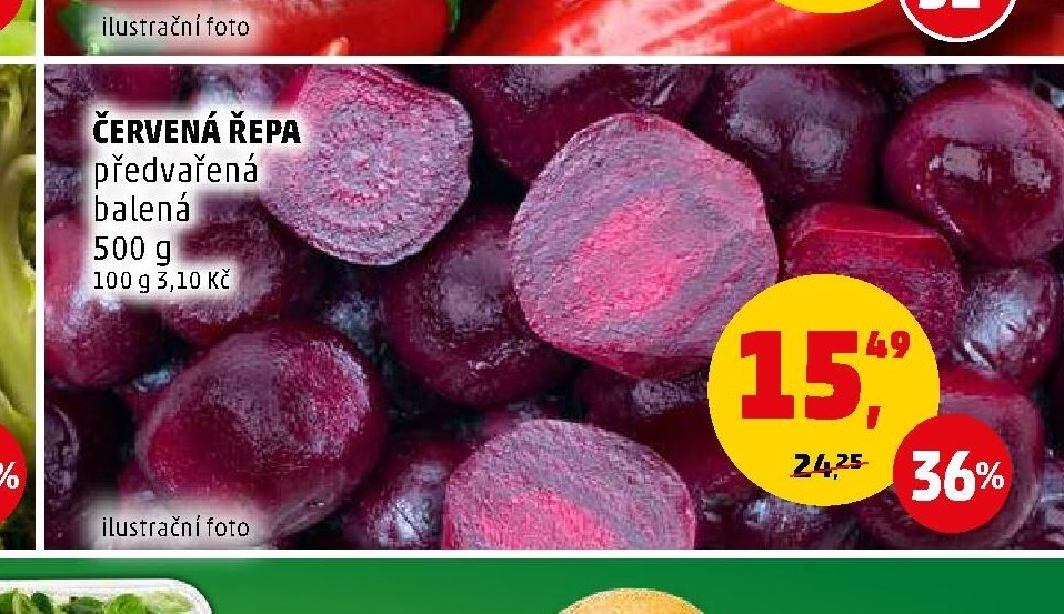 ČERVENÁ ŘEPA předvařená balená - Penny Market aktualniletaky.eu