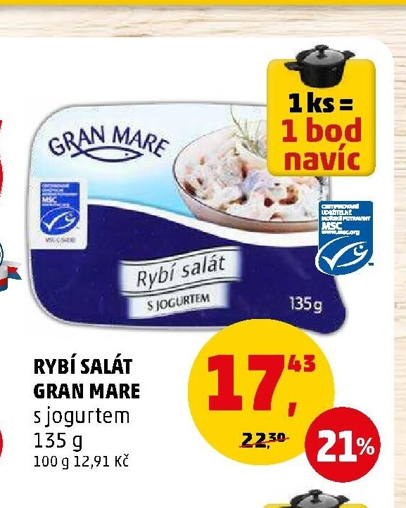 Rybí salát Gran Mare - Penny Market aktualniletaky.eu