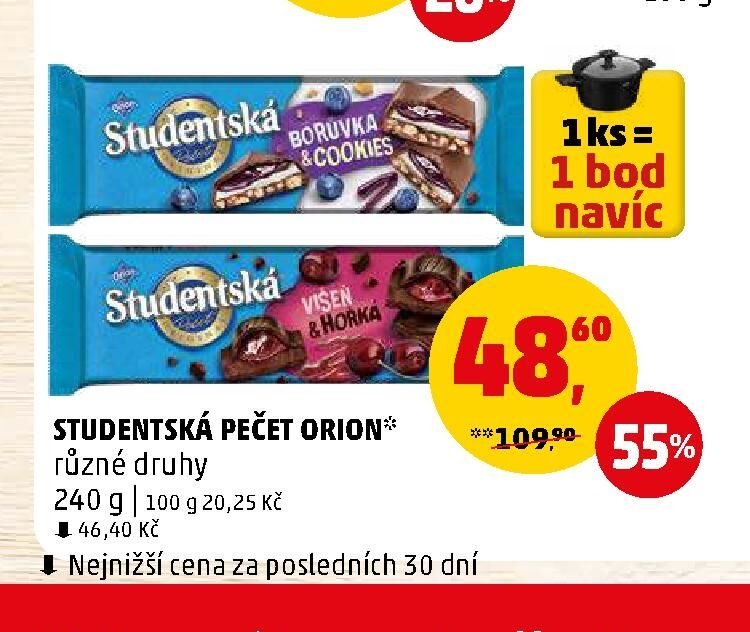 Studentská pečeť Orion - Penny Market aktualniletaky.eu