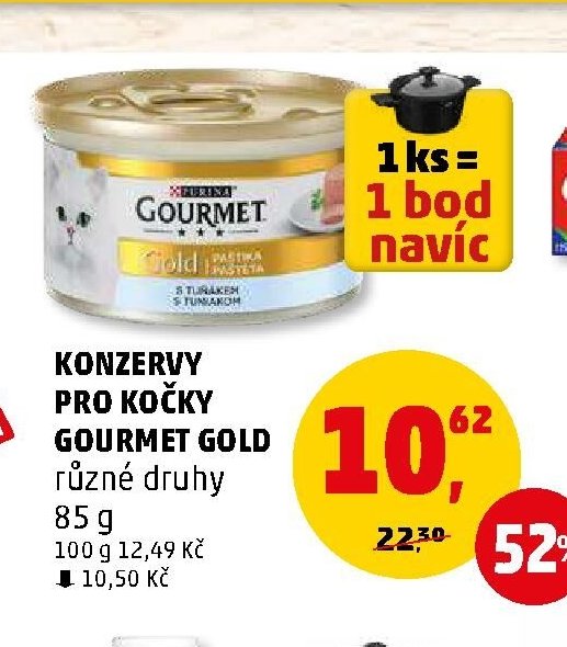 Konzervy pro kočky Gourmet Gold 85 g - Penny Market aktualniletaky.eu