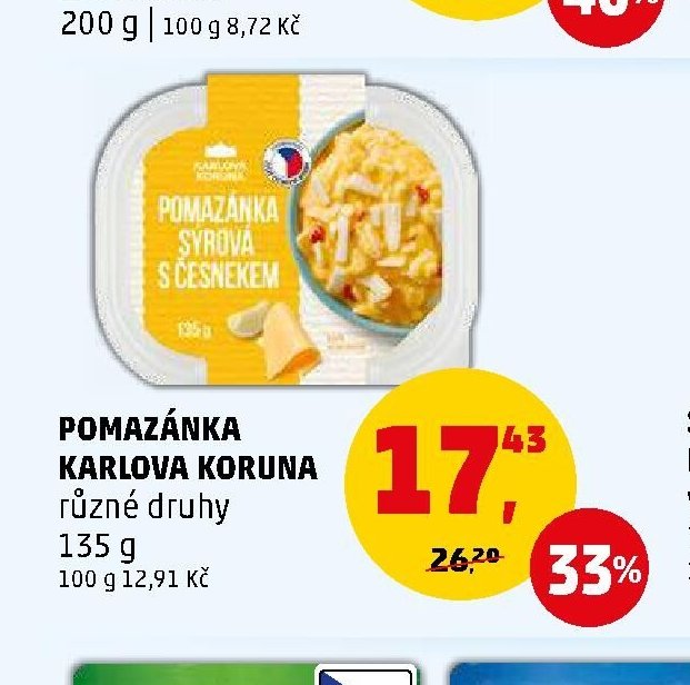 Pomazánka Karlova Koruna - Penny Market aktualniletaky.eu