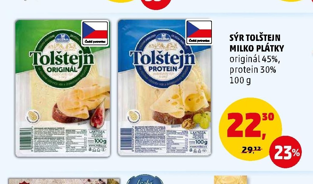 Sýr Tolštejn Milko plátky - Penny Market aktualniletaky.eu