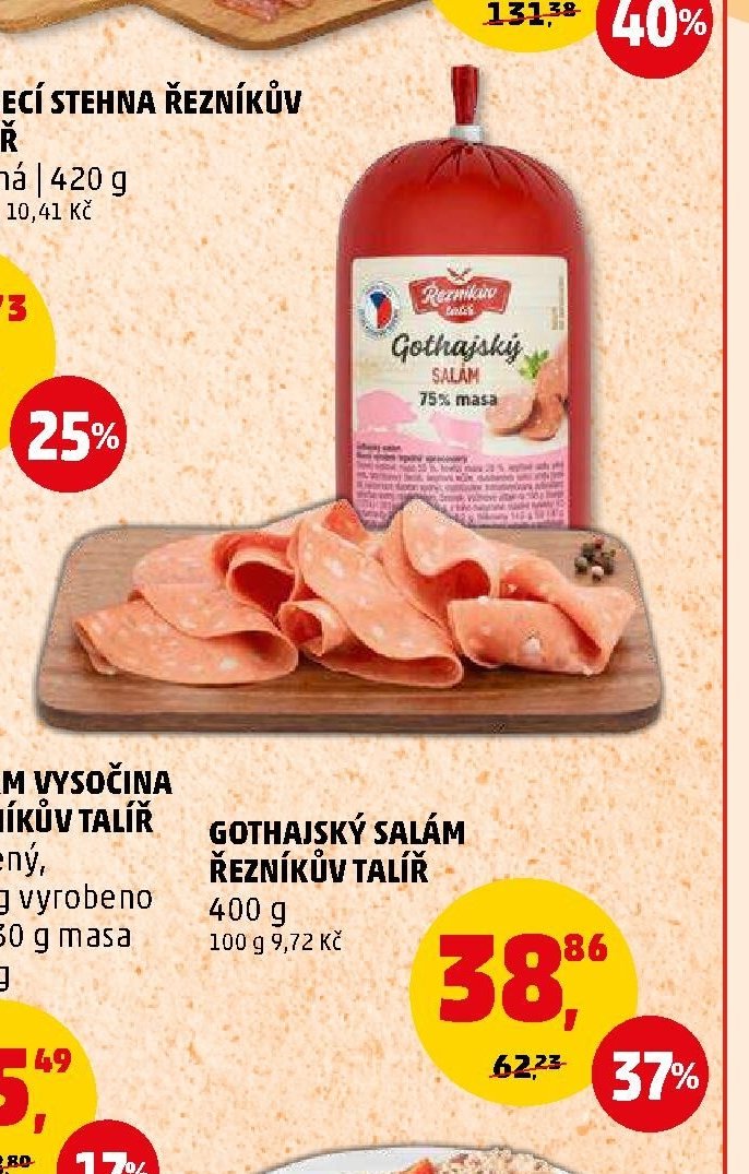Gothajský salám Řezníkův talíř - Penny Market aktualniletaky.eu