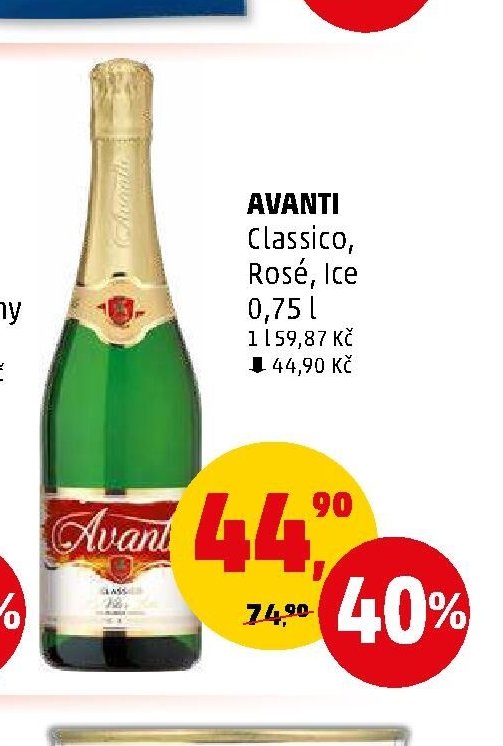 Avanti Classico, Rosé, Ice - Penny Market aktualniletaky.eu