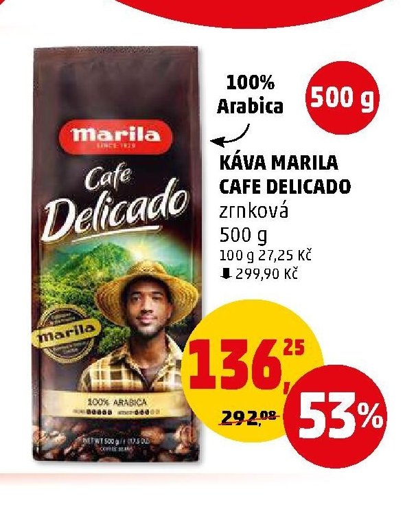 KÁVA MARILA CAFE DELICADO - Penny Market aktualniletaky.eu