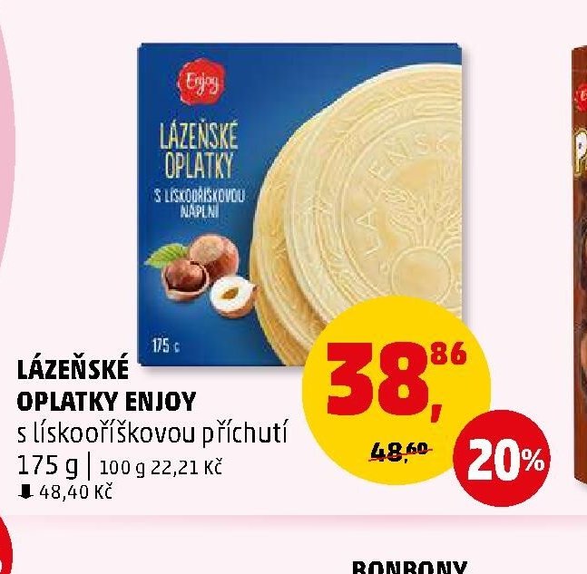 LÁZEŇSKÉ OPLATKY ENJOY 175 g - Penny Market aktualniletaky.eu